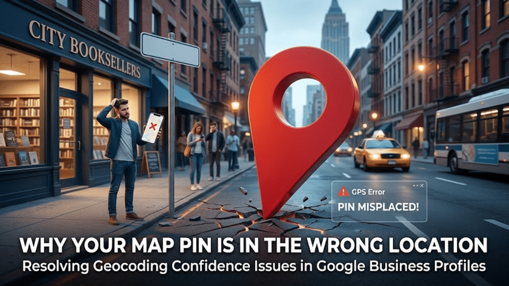 If your local rankings are off, your map pin may be the reason